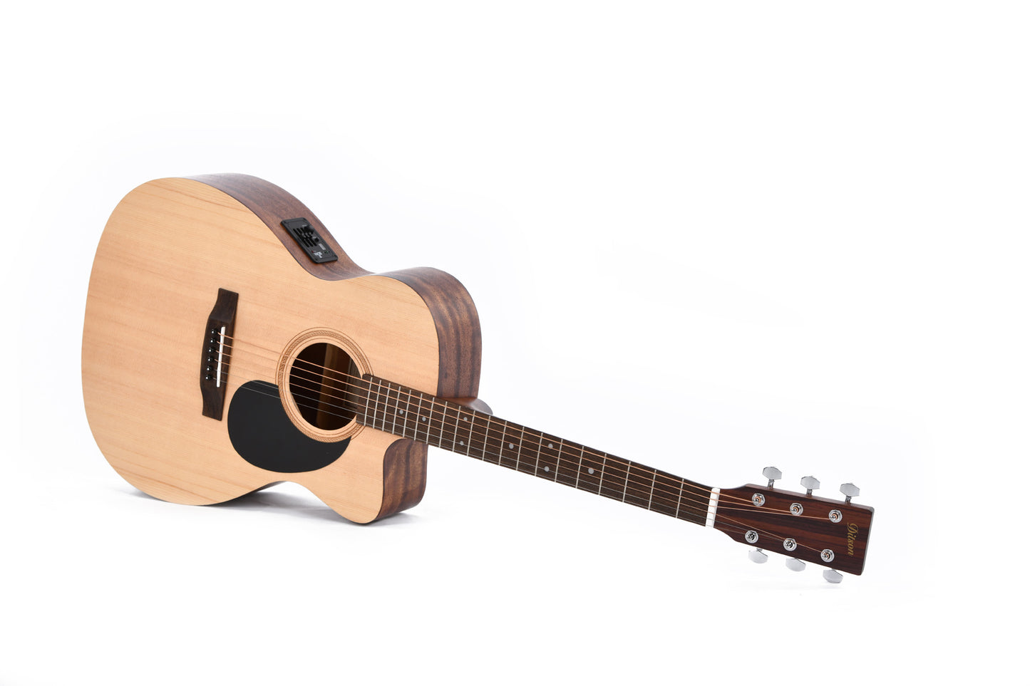 Modèle 000C-10E, Forme 000 pan coupé, table épicéa Sitka, fond & éclisses acajou, manche acajou, EQ Sigma, naturel satiné