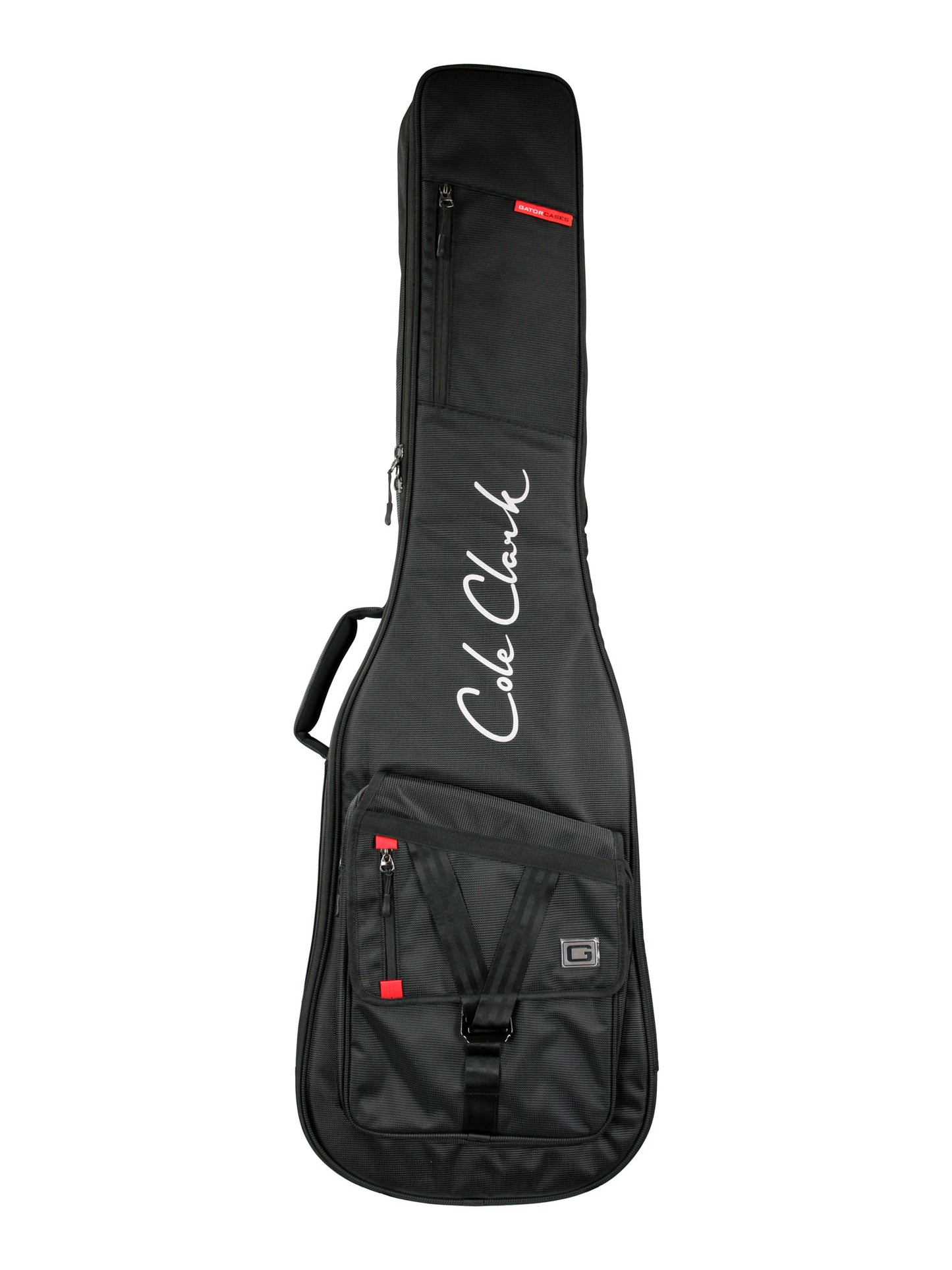 Basse Long Lady 5, diapason 35", fretless, corps bunya, table redwood, micros et électronique Aguilar, housse, naturel