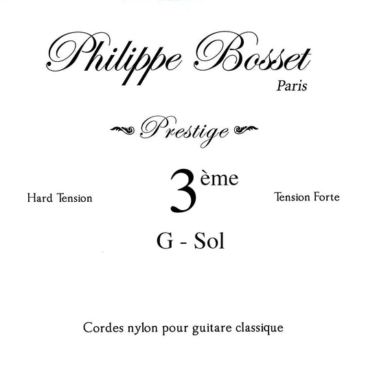 Corde pour classique Prestige Sol 3, tension forte