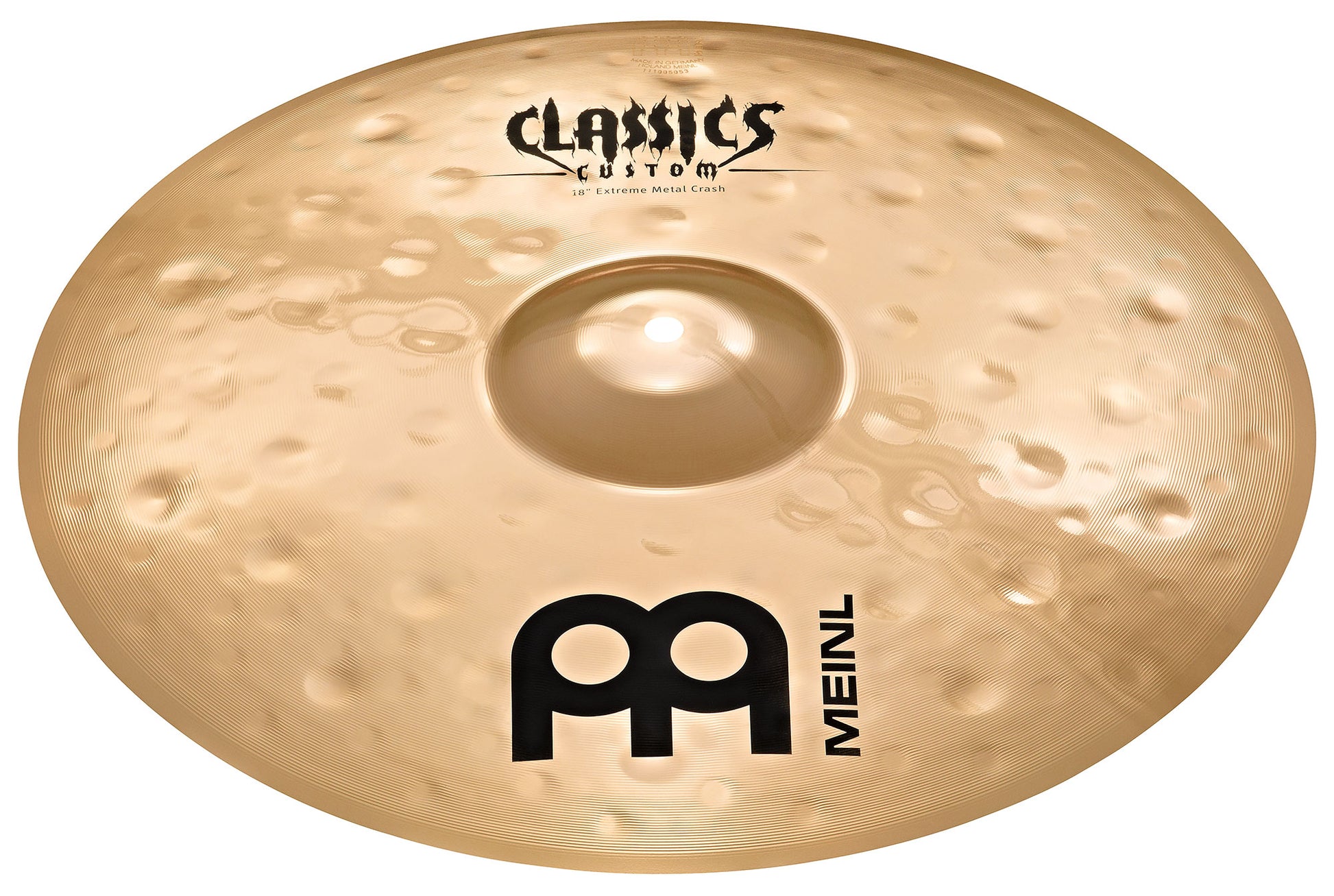 Crash Extreme Metal 19", Alliage bronze B10, Finition brillante
