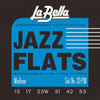 LA BELLA JAZZ FLATS ELECTRIC GUITAR STRINGS 13-53