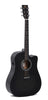 Sigma Folk Série SE DMCE-BKB Electro Black