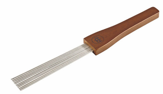 Grattoir, manche bois ergonomique, marron