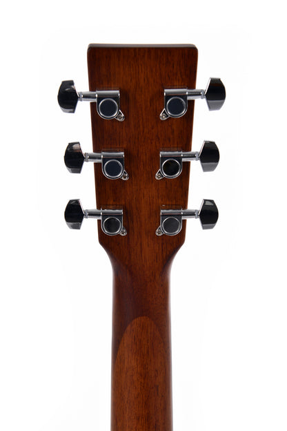 Modèle G-10, Grand OM, table épicéa Sitka, fond & éclisses acajou, sillet & chevalet en os, naturel satiné