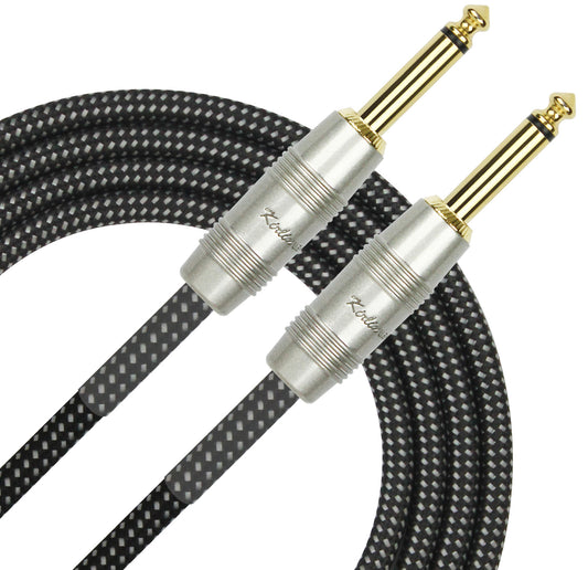 Câble instrument MEDIUM Jack/Jack, 6 mètres, noir