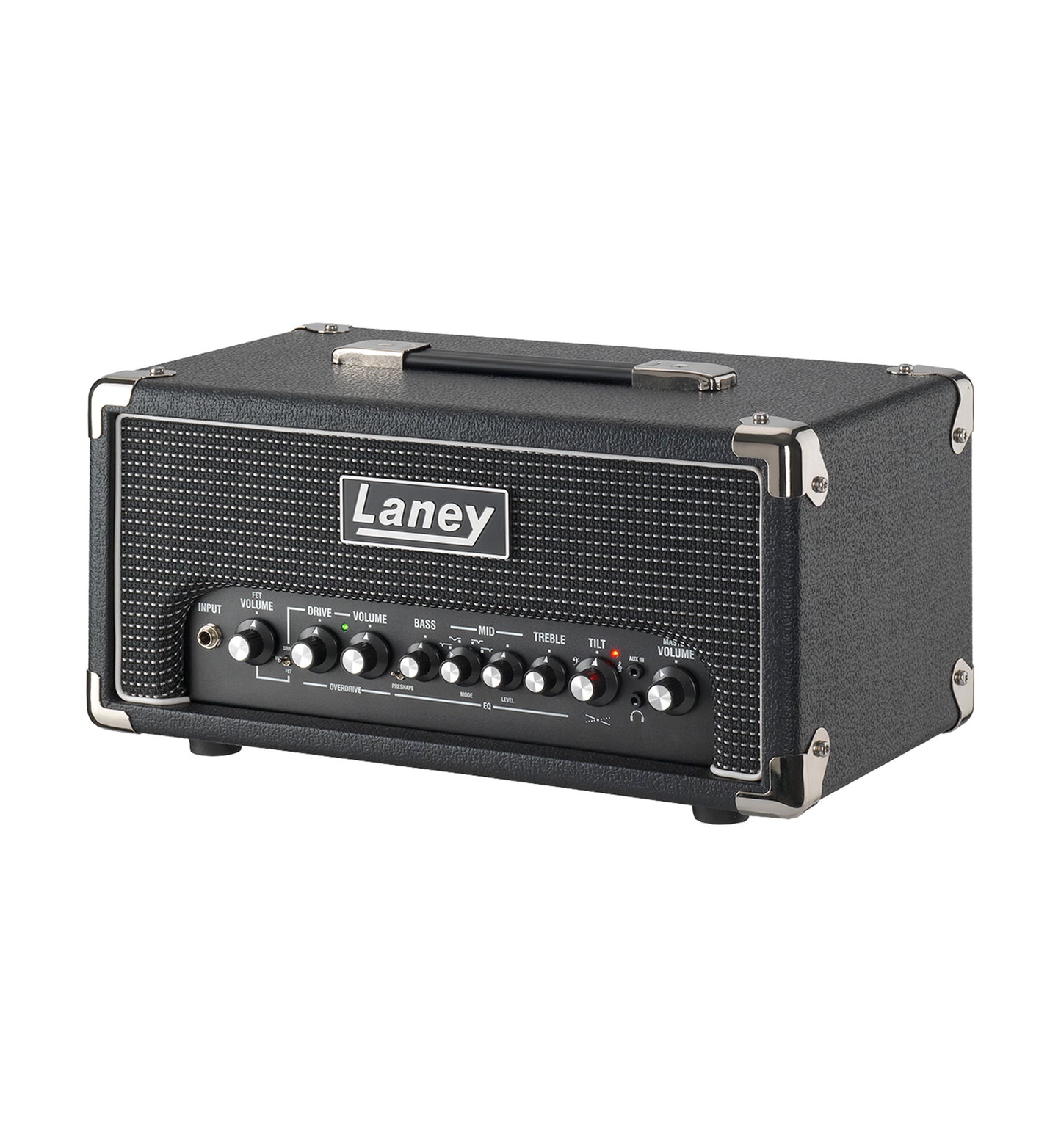 Tête basse DBF200H, amplification 200W Class D, 2 canaux (FET/DRIVE), EQ 3 bandes, TILT et PRESHAPE, noir