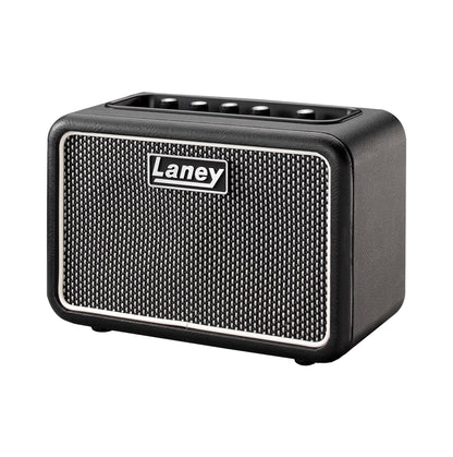 Ampli guitare stéréo 2x 3W, connexion Bluetooth, look Supergroup, 2x HP 3", 2 canaux, connectique LSI, noir