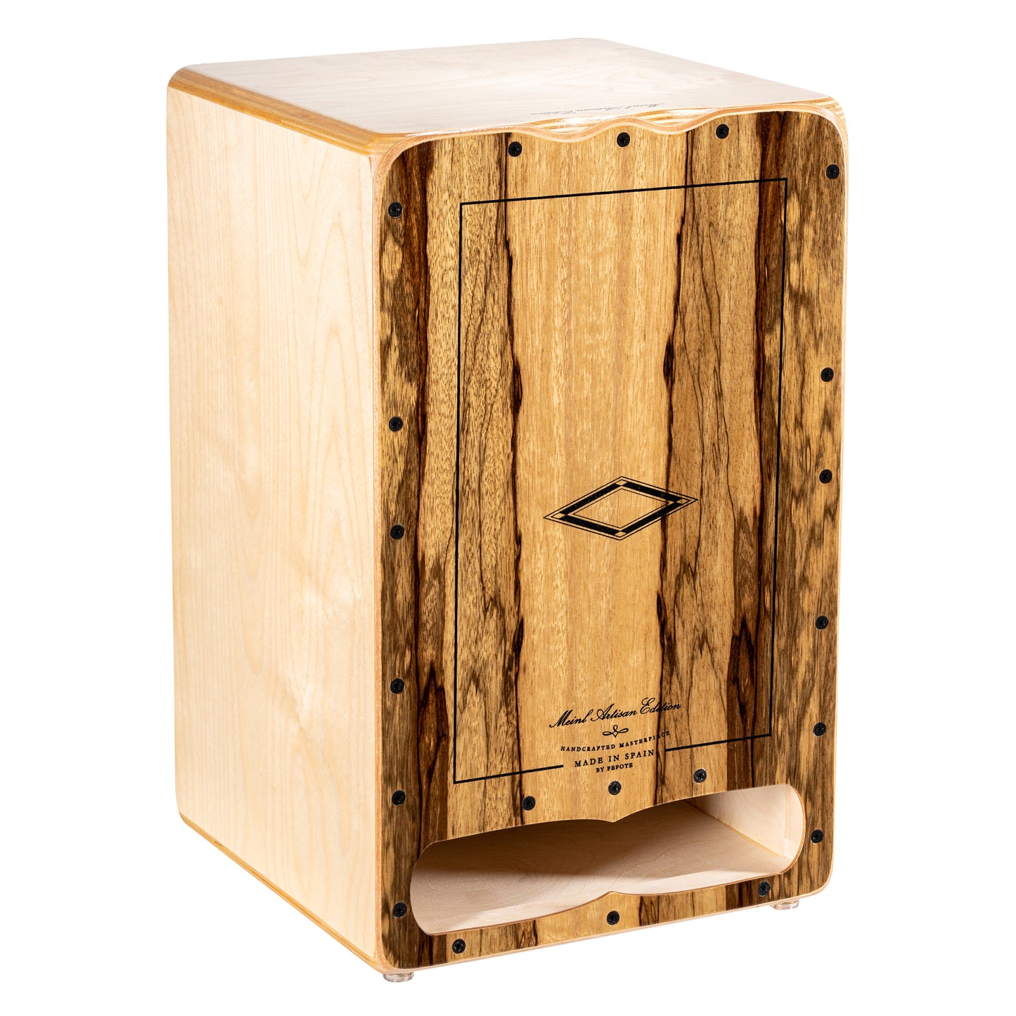 CAJON MEINL ARTISAN CANTINA LIMBA, FAÇADE AVANT LIMBA, CORPS BOULEAU BALTIQUE 9 PLIS