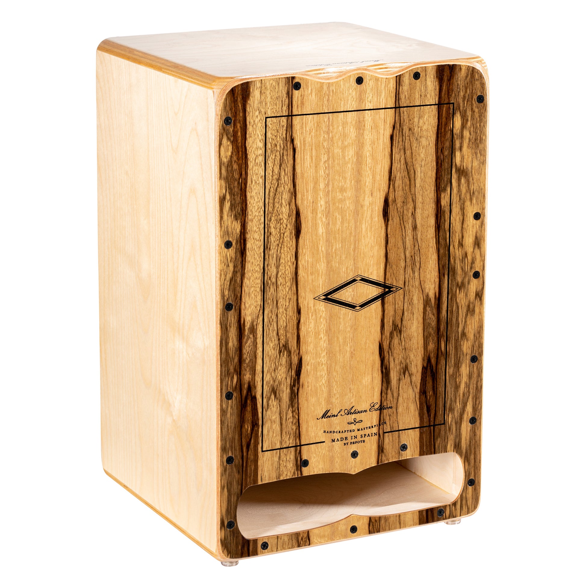 CAJON MEINL ARTISAN CANTINA LIMBA, FAÇADE AVANT LIMBA, CORPS BOULEAU BALTIQUE 9 PLIS