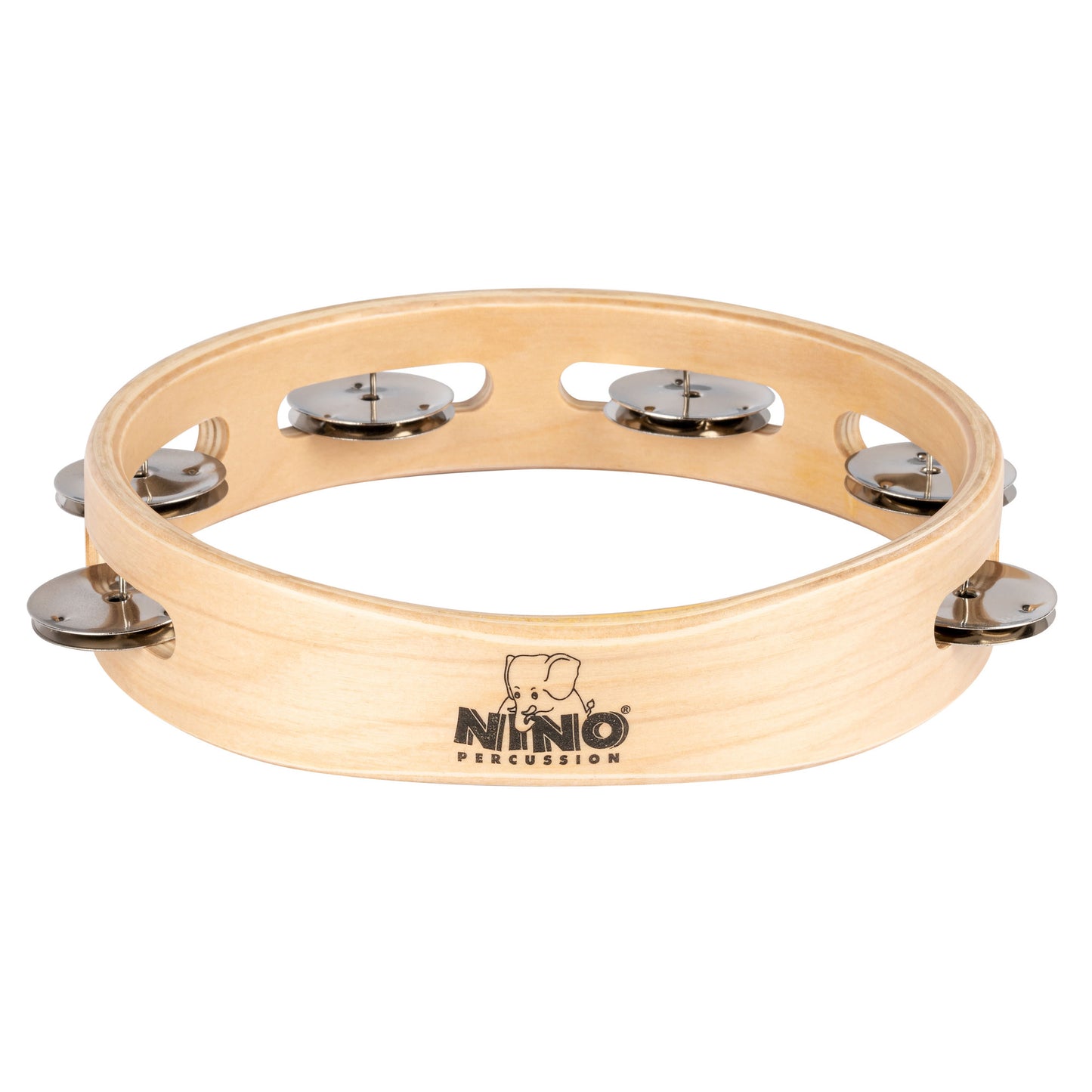 TAMBOURIN NINO BOIS 8"/1 RANG