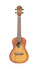 Ortega Guitars Concert Earth Left-Handed Ukulele Dawn Sunburst