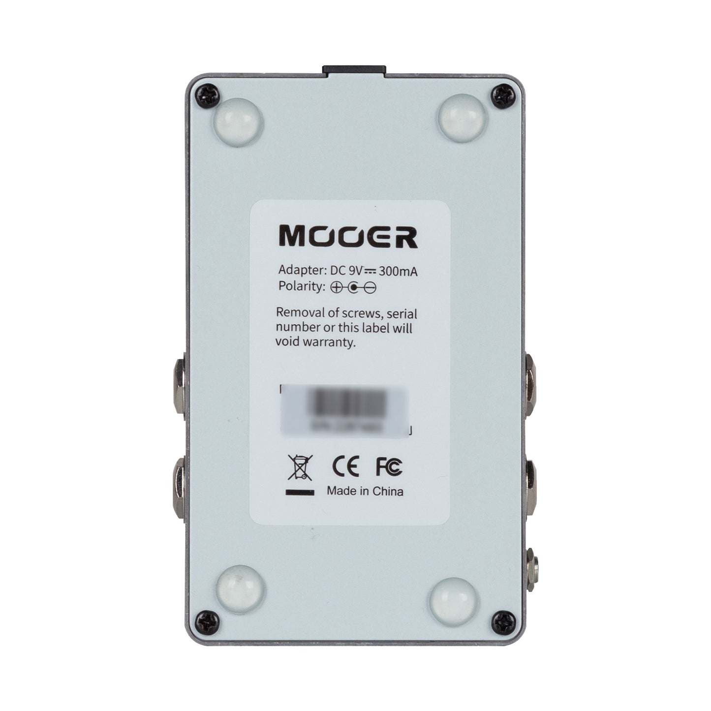 Pédale CAB X2, simulateur d'enceintes et de réponses impulsionnelles, 14 presets, 11 simulations d'enceinte préinstallées, gris