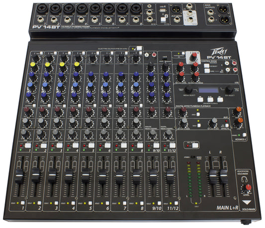 Peavey PV-14BT Table De Mixage