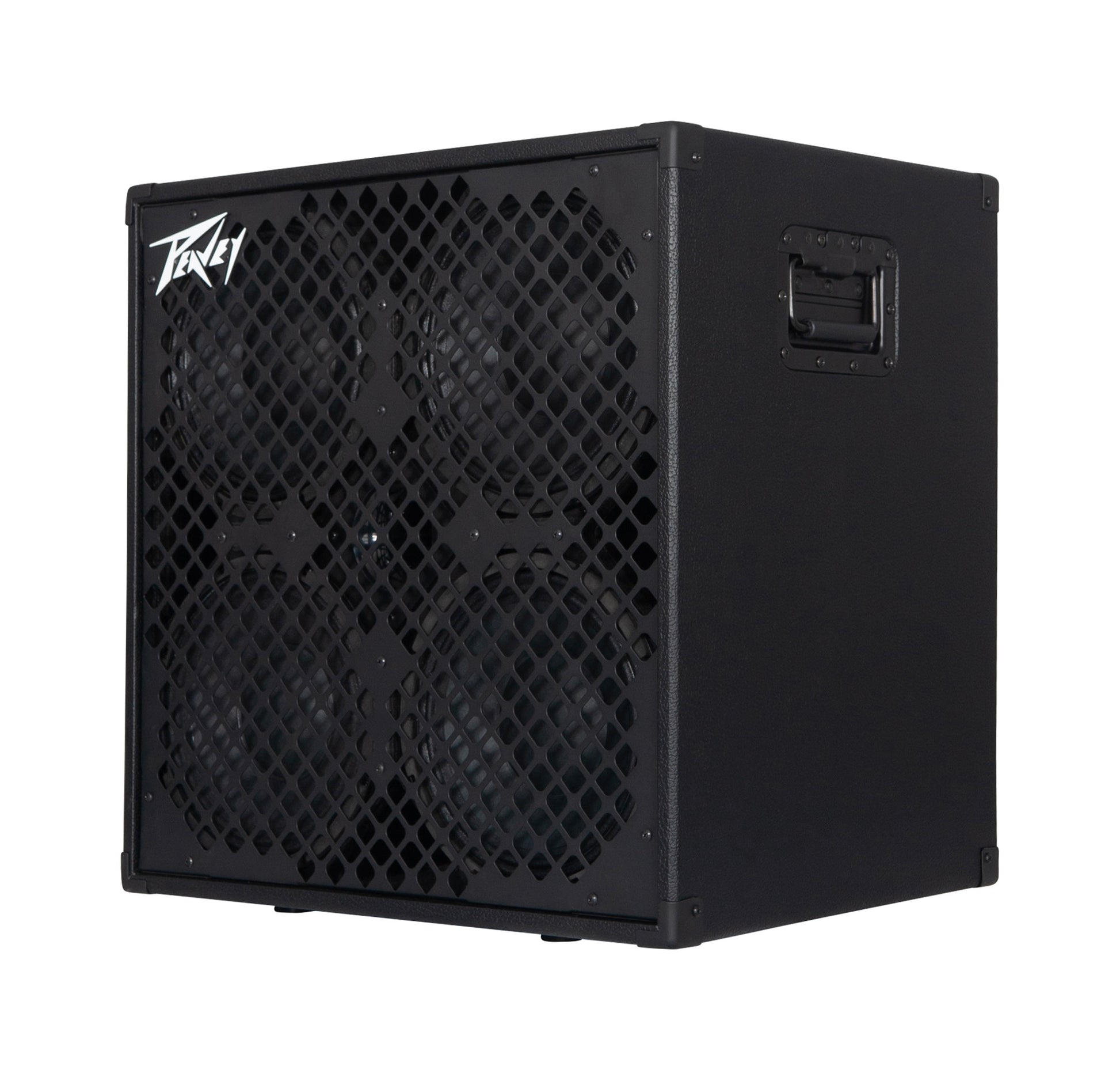 Enceinte basse amplifiée Megabass 410, 600W, HP 4x 10", HP Peavey Custom Design Ceramic, finition noir