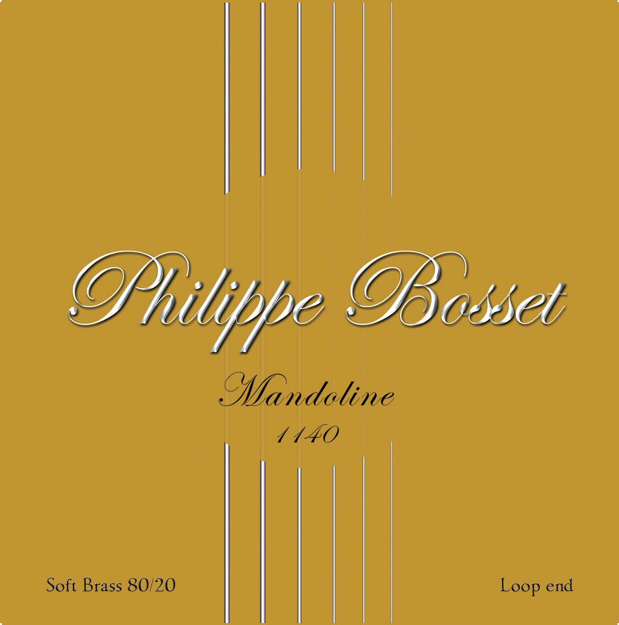 Jeu de cordes pour mandoline Medium (11/11-15/15-25w/25w-40w/40w), bronze