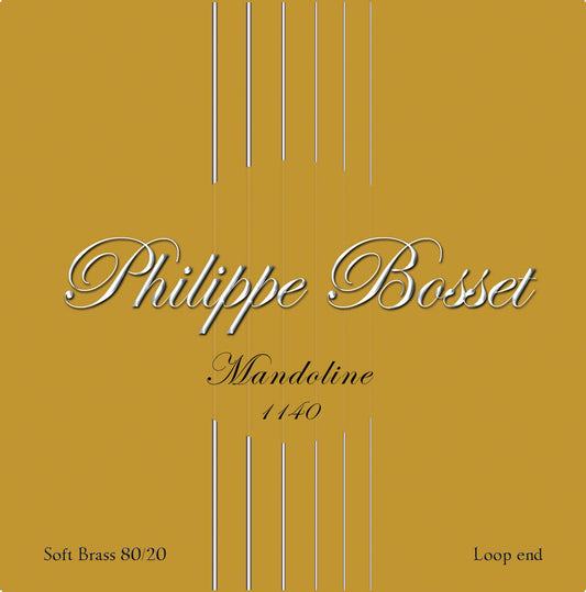 Jeu de cordes pour mandoline Medium (11/11-15/15-25w/25w-40w/40w), bronze