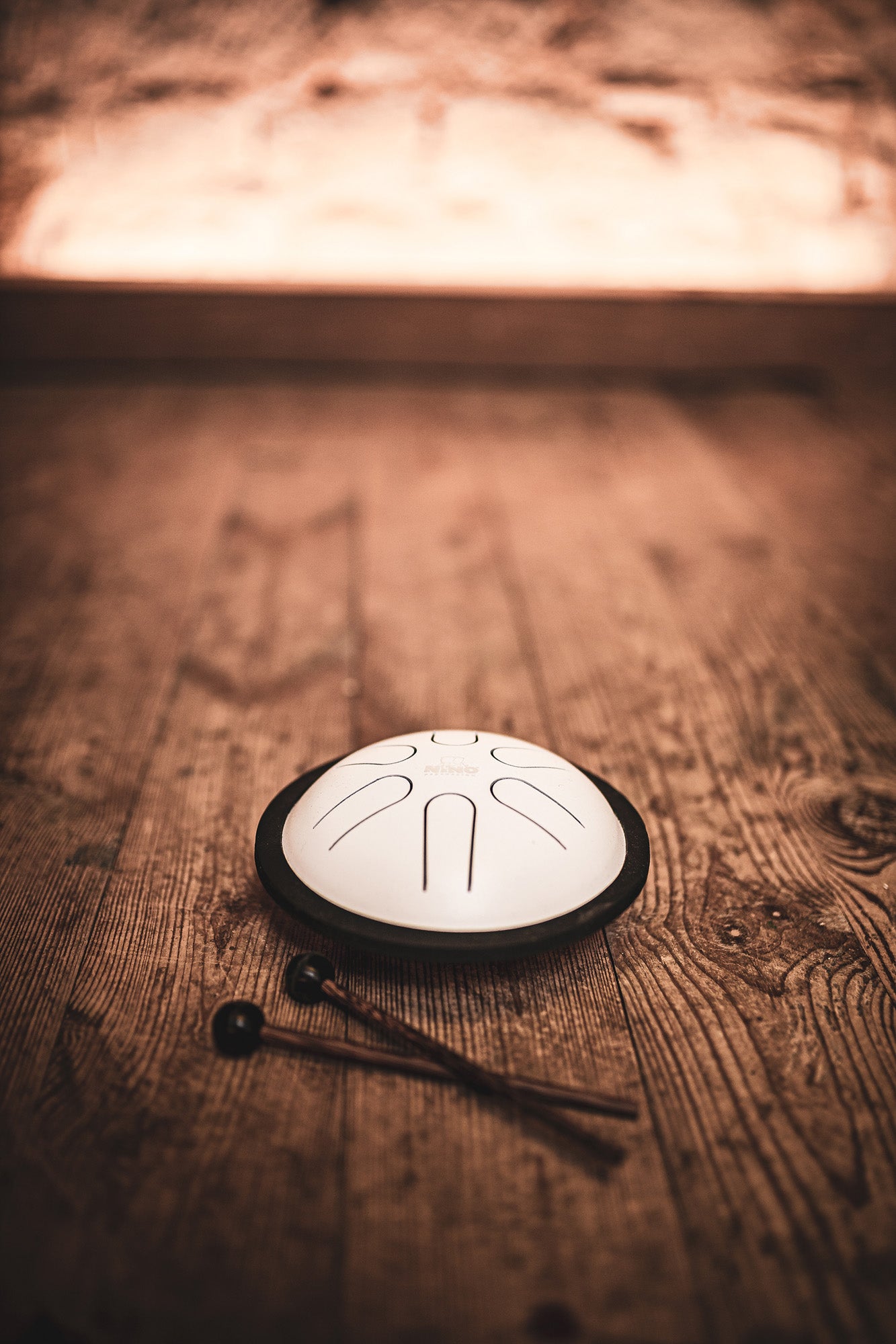 TONGUE NINO BLANC, 5.5", ACIER, PAIRE DE MAILLOCHE, HOUSSE, C5; D5; E5; G5; A5; C6