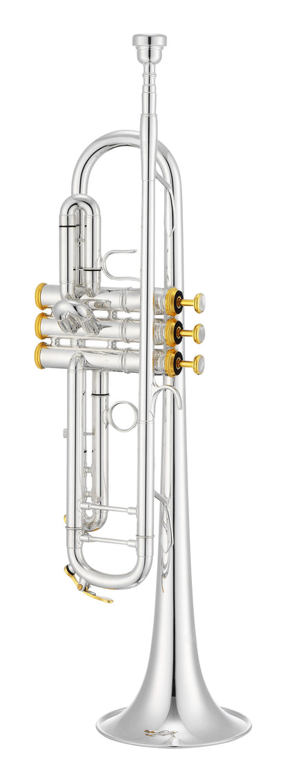 Trompette Si bémol XO 1602SS4, banche d'embouchure standard