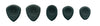 BOX OF 60 DUNLOP PRIMETONE PICKING GUARDS