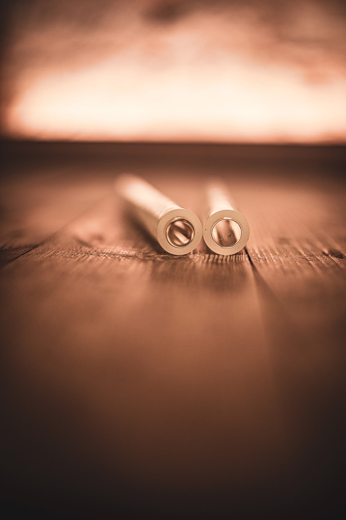 Les mailloches en verre enduites de silicone.