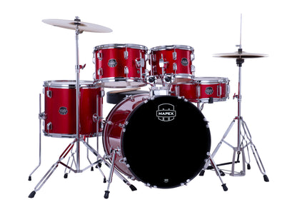 MAPEX COMET FUSION 20 5F INFRA RED COMPLETE AVEC HARDWARE, SIEGE ET CYMBALES