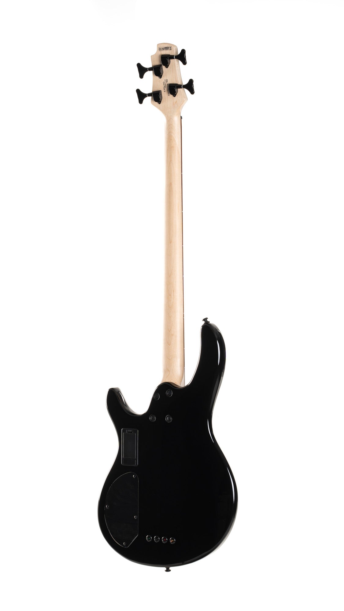 C4 Deluxe, corps peuplier, micros Bartolini MK-1 et préampli Markbass MB-1, noir