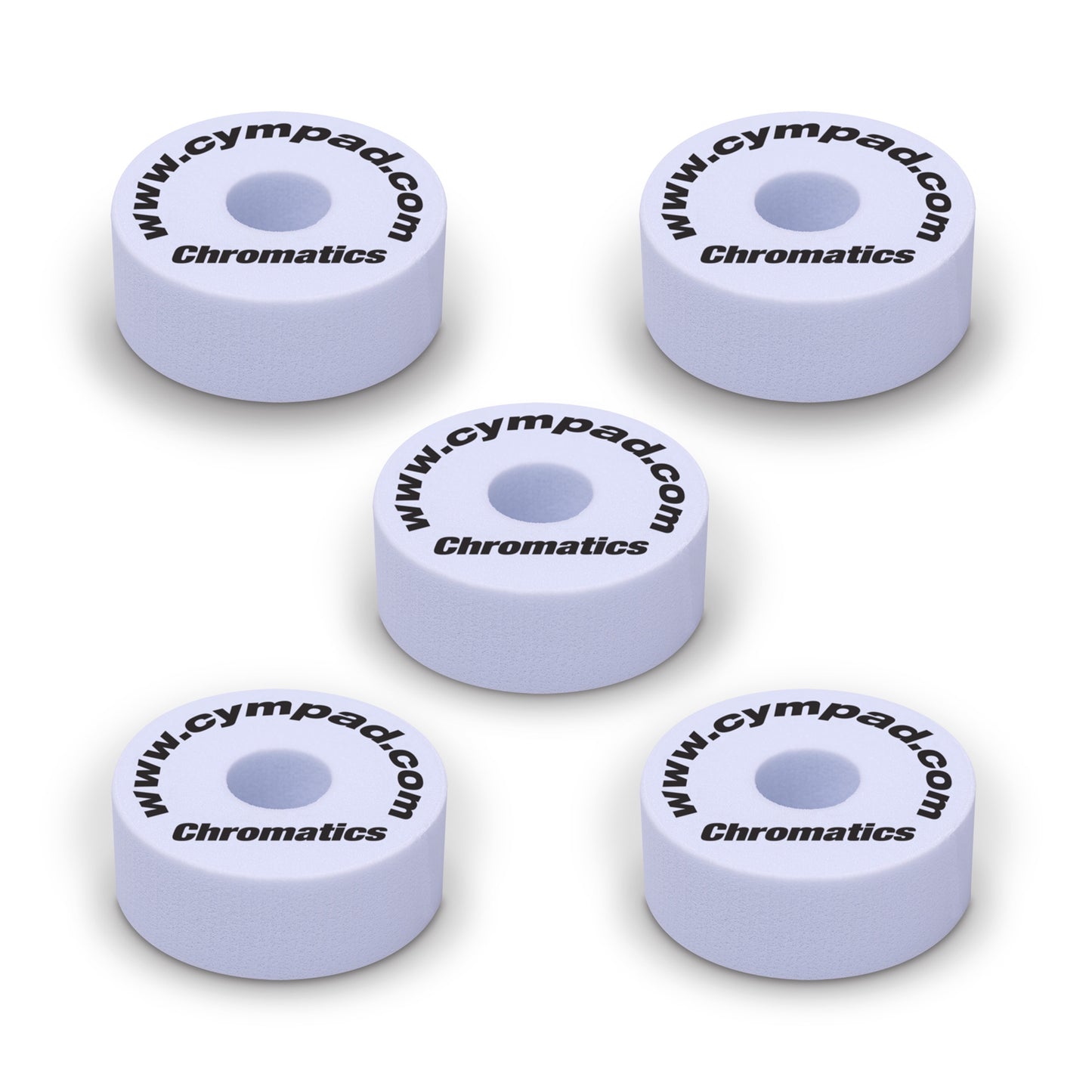 SET 5 PADS CYMPAD CHROMATICS BLANC