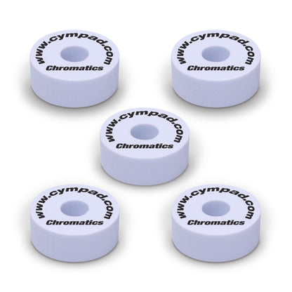 SET 5 PADS CYMPAD CHROMATICS BLANC