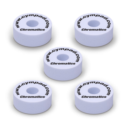 SET 5 PADS CYMPAD CHROMATICS BLANC