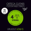Ortega Tenor Ukulele Strings Black Nylon