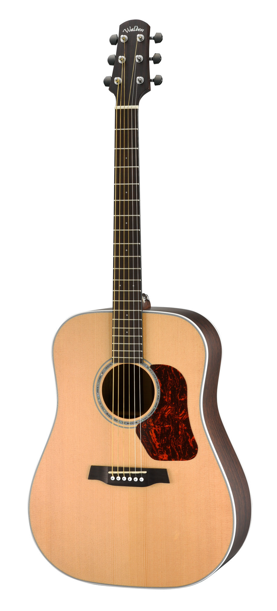 D803EW, forme Dreadnough, table épicéa Sitka massif, fond & éclisses ovangkol massif, EQ Fishman Presys II, naturel satiné