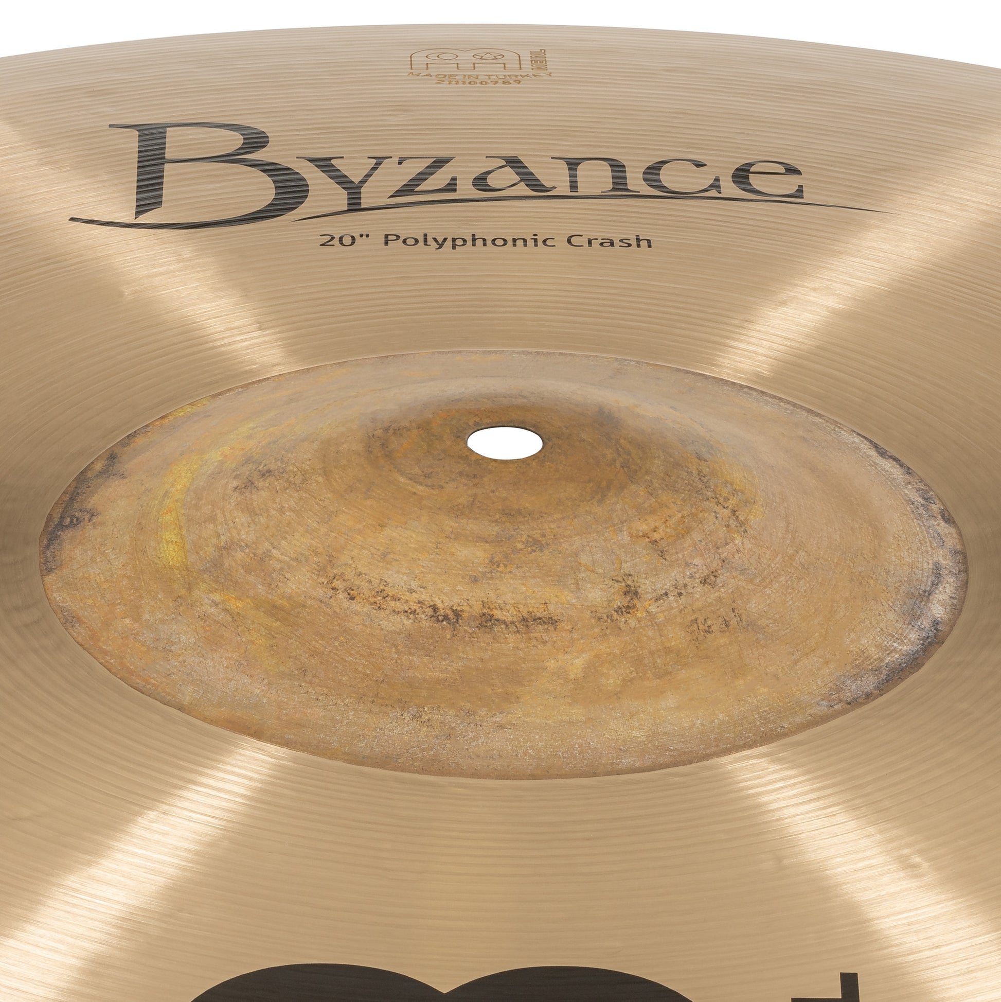 Crash Polyphonic 20", Alliage bronze B20, Martelée à la main, Finition traditionnelle