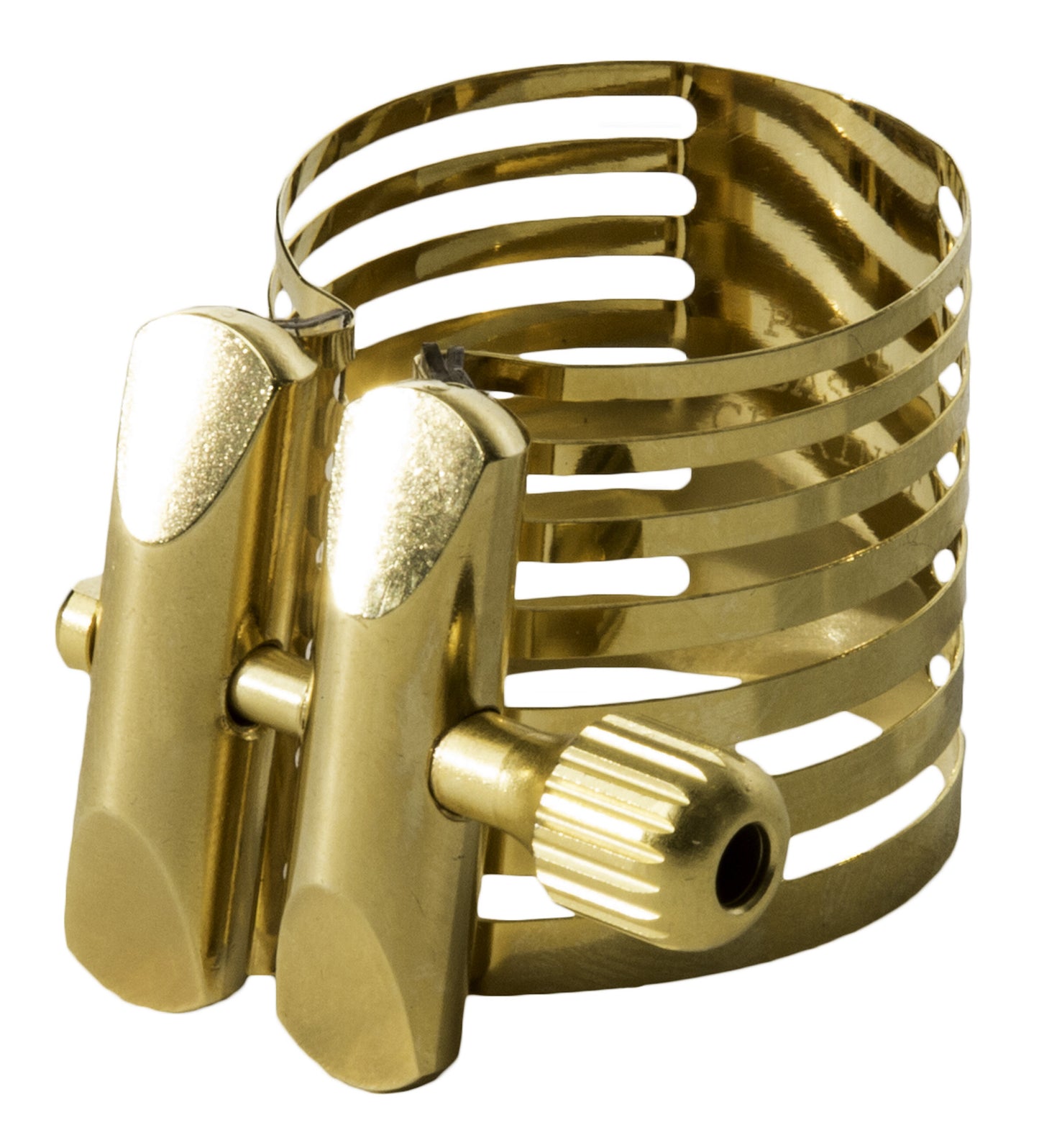 Ligature de saxophone baryton Rovner Platinum Gold 3R