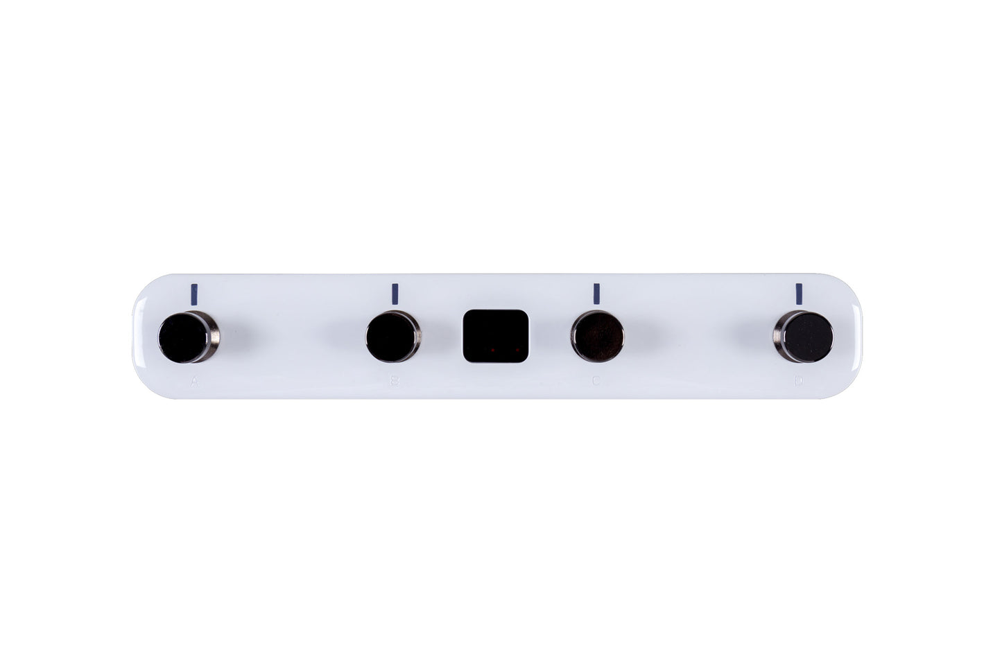 Footswitch sans-fil GWF4 pour guitare GTRS et produits Mooer, 4 interrupteurs, fonctionne sur batterie rechargeable, blanc