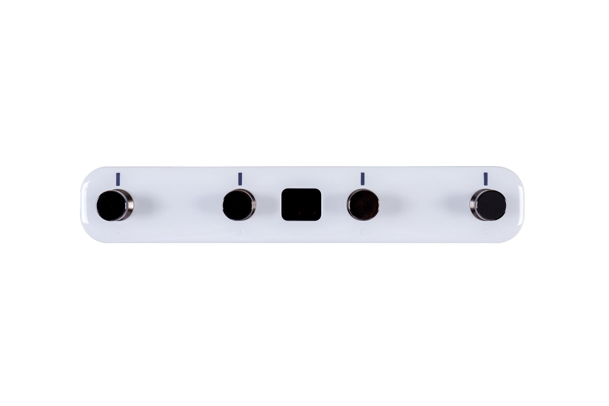 Footswitch sans-fil GWF4 pour guitare GTRS et produits Mooer, 4 interrupteurs, fonctionne sur batterie rechargeable, blanc