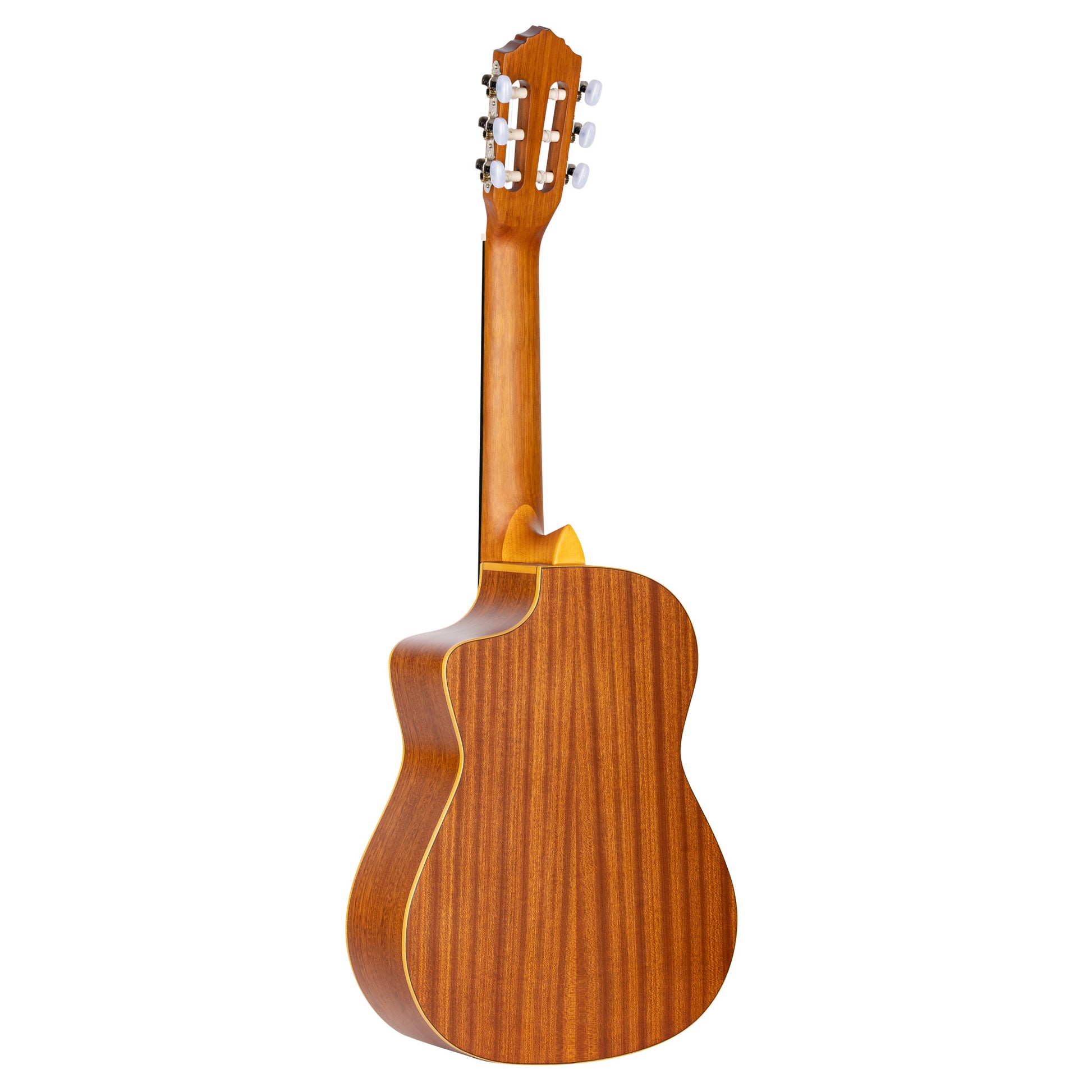 RQ38, Requinto, table épicéa Engelmann massif, fond & éclisses sapele, profondeur de caisse 110mm, sillet 50 mm, naturel satiné
