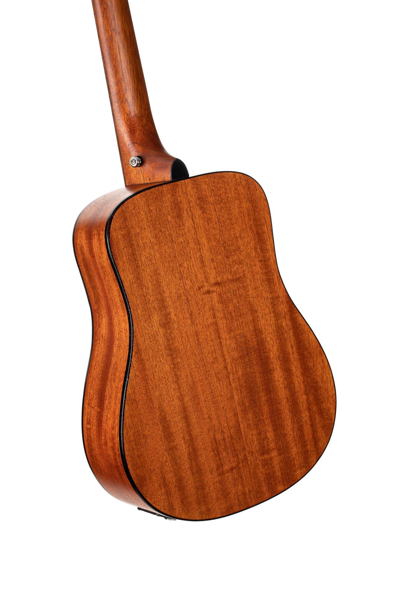 AD mini-M, dreadnought 3/4 (diapason 579 mm), table acajou, fond & éclisses acajou, rosace blanche nacrée, avec housse