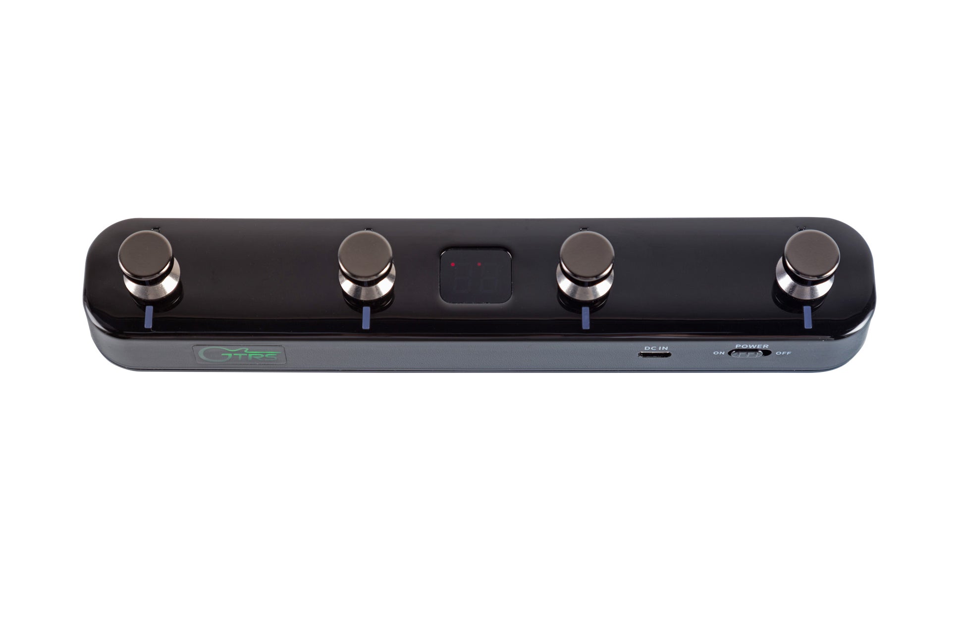 Footswitch sans-fil GWF4 pour guitare GTRS et produits Mooer, 4 interrupteurs, fonctionne sur batterie rechargeable, noir