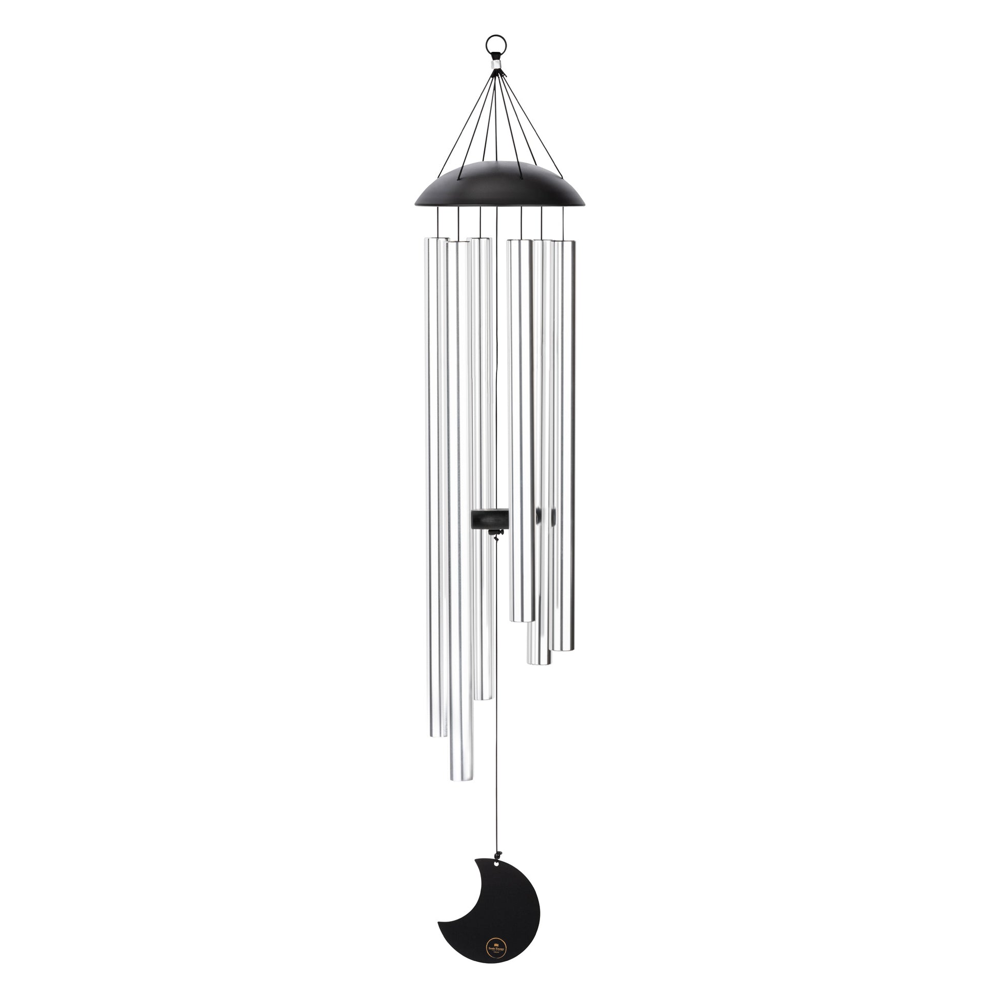 CHIMES SONIC ENERGY MOON 44", ARGENT