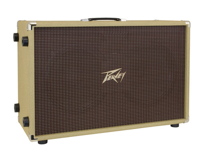 Enceinte guitare 120W, HP 2x 12" Celestion, fond convertible en configuration ouvert/ fermé, finition Tweed