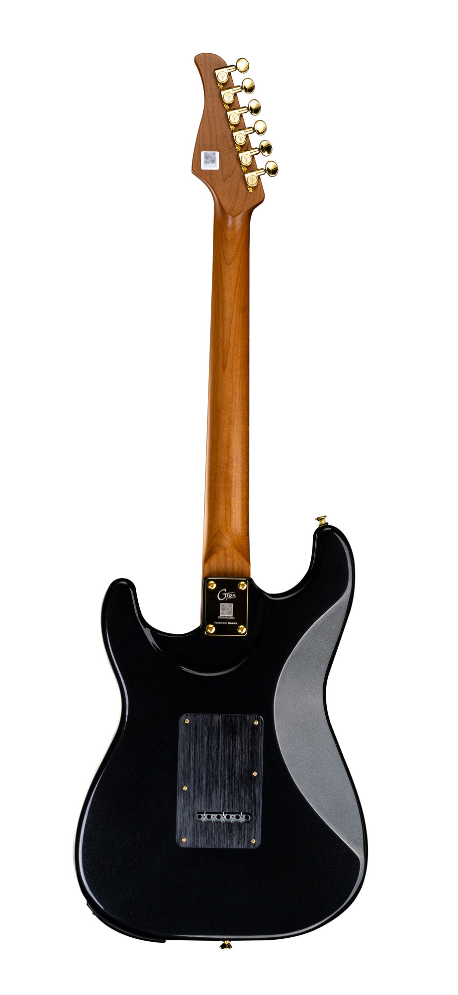 GTRS S900, corps tilleul, manche érable torréfié, touche palissandre, micros et processeur GTRS, pearl black