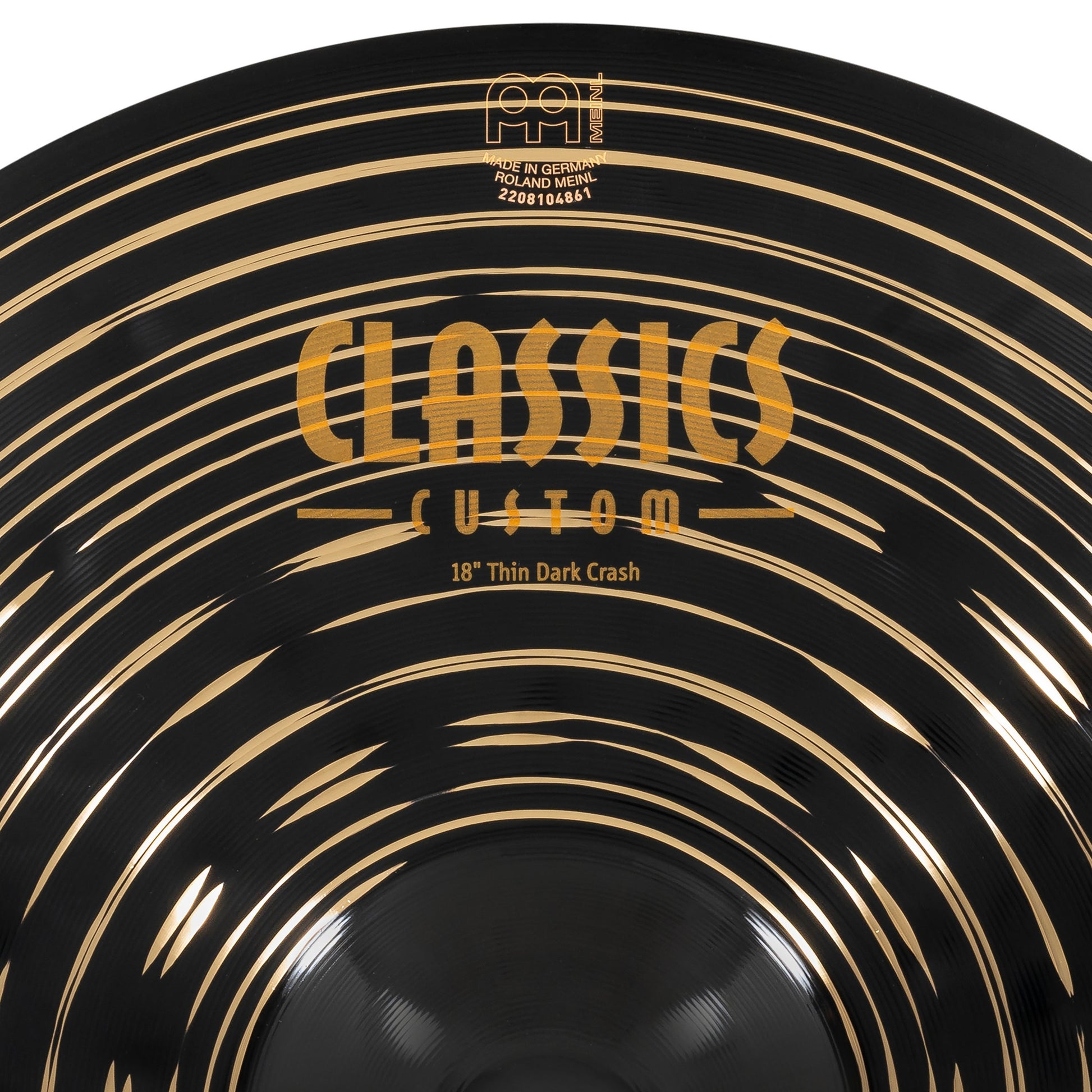 CRASH MEINL C.CUSTOM 18" DARK THIN