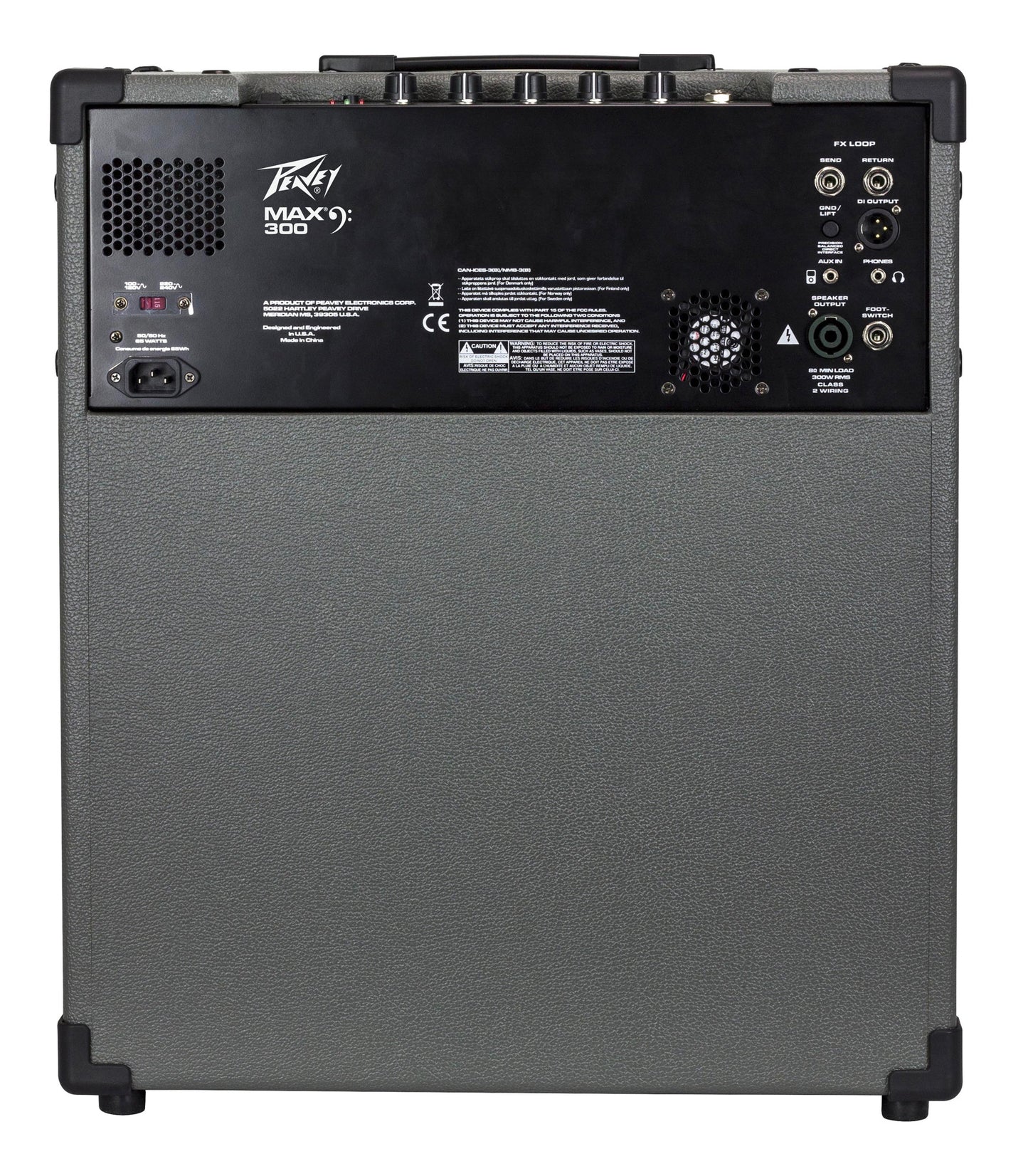 Ampli basse électrique 200W, HP 2x 10" Premium, EQ 3 bandes, entrée auxiliaire, sortie DI, finition noir