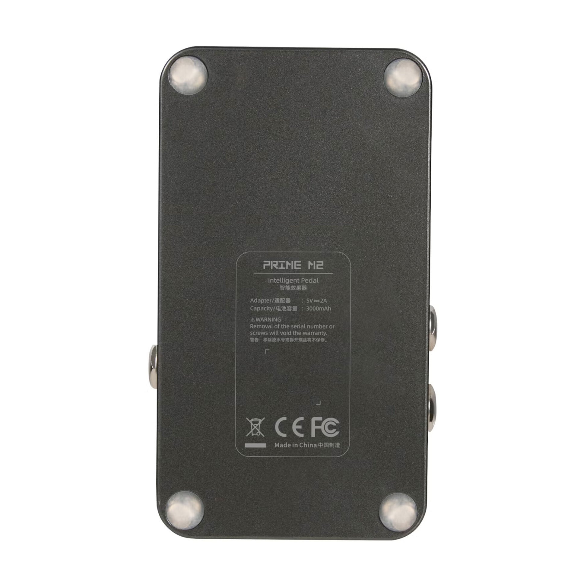 Pédale PRIME M2, pour guitare électrique, écran tactile, technologie MNRS de modélisation d'amplis et d'effets, argent