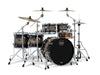 Mapex SR628XUZXG Saturn 5 Drums Black Ink Burst