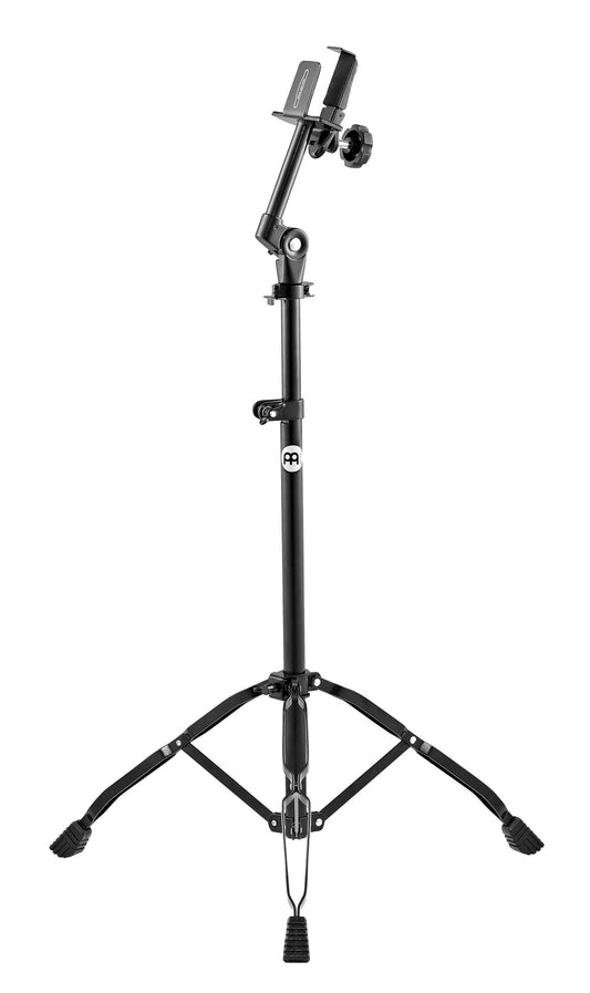 Support Headliner pour tous bongos, trépied double embase, hauteur/inclinaison ajustables (88-127cm), bague mémoire, noir