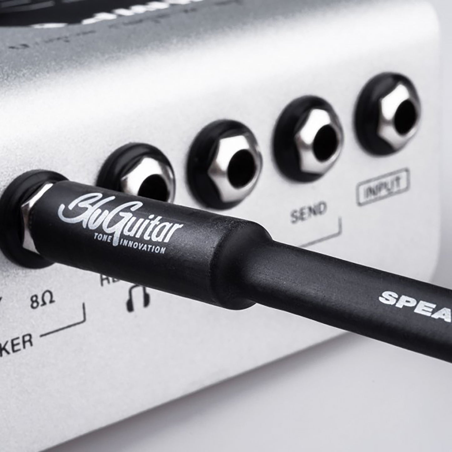 Câble HP Vintage Premium haute qualité, spécialement développé pour relier l'AMP1 aux enceintes BluGuitar, 1.42 m, noir