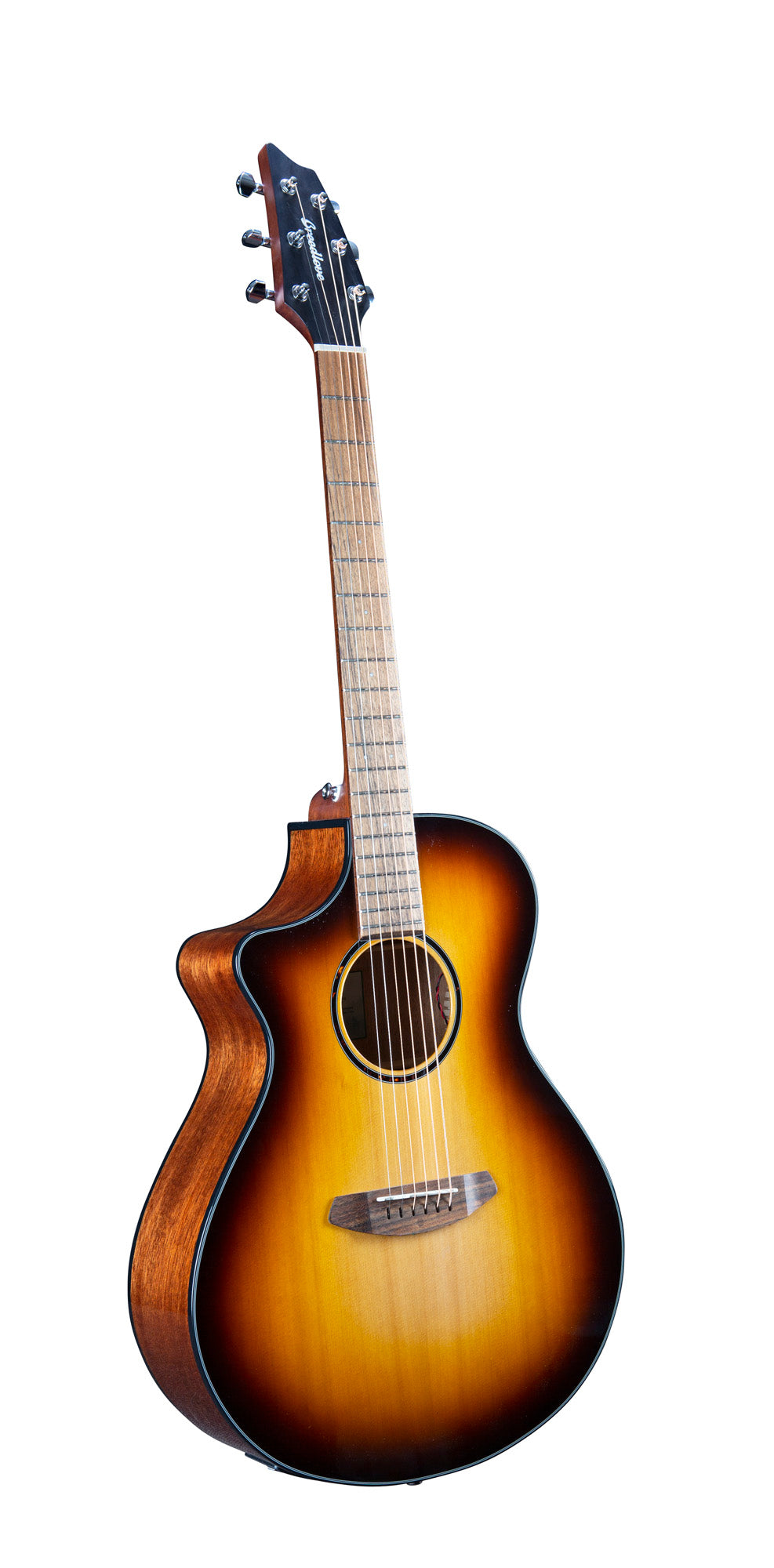 DISCOVERY S CONCERT EDGEBURST LH CE, modèle gaucher, table cèdre rouge massif, f/e acajou, EQ Fishman Presys I, edgeburst