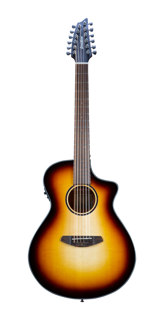 DISCOVERY S CONCERT EDGEBURST 12 CORDES CE , table épicéa européen massif, f/e acajou, EQ Fishman Presys I, edgeburst