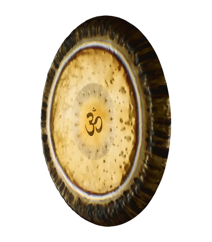 CROWN CHAKRA GONG, 24" / 60 CM, 172,06 H, FINITION TRADITIONNELLE